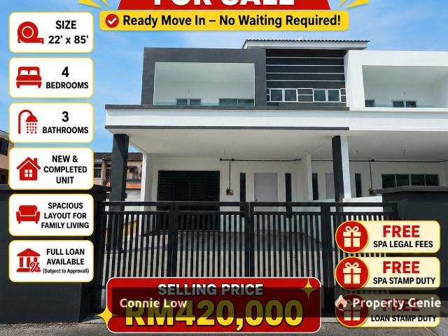 Terraced House for sale in Perak, Tanjong Ipoh