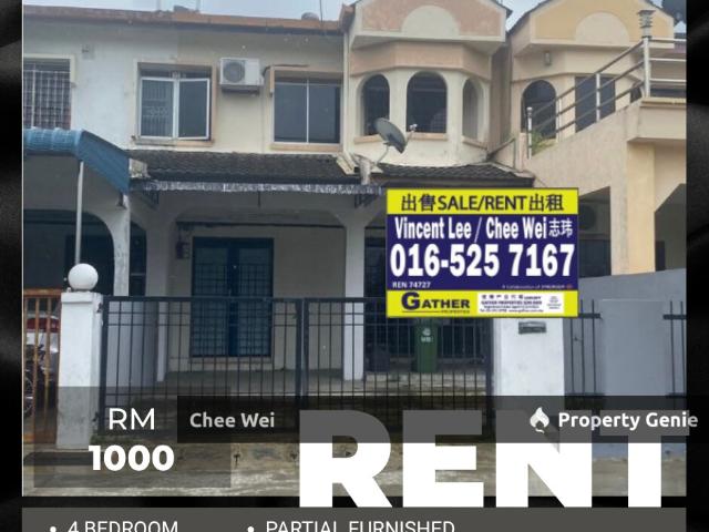 Terraced House for rent in Perak, Tanjong Ipoh