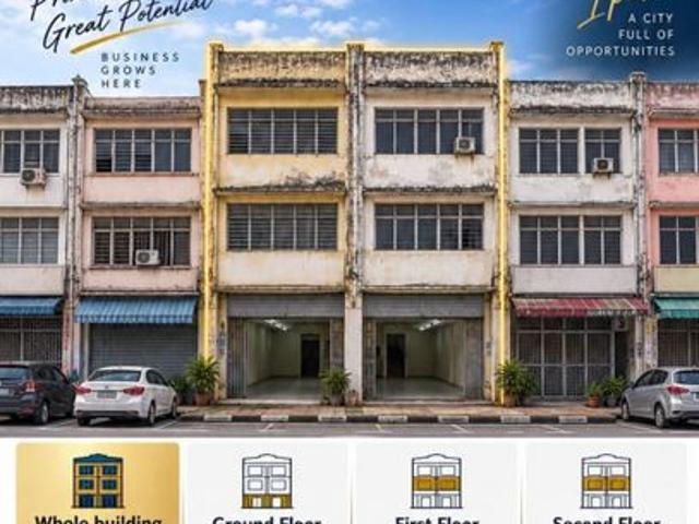Shop for rent in Perak, Tanjong Ipoh