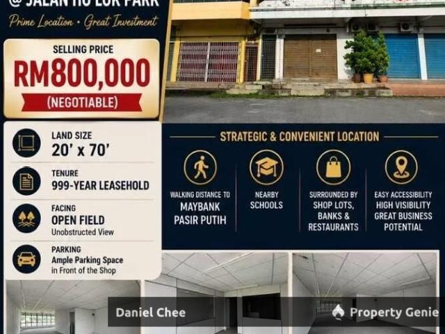 Shop Office for sale in Perak, Tanjong Ipoh