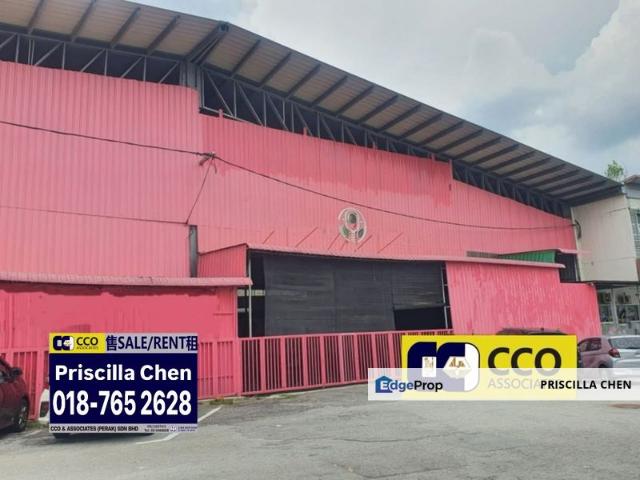 Warehouse for rent in Perak, Tanjong Ipoh