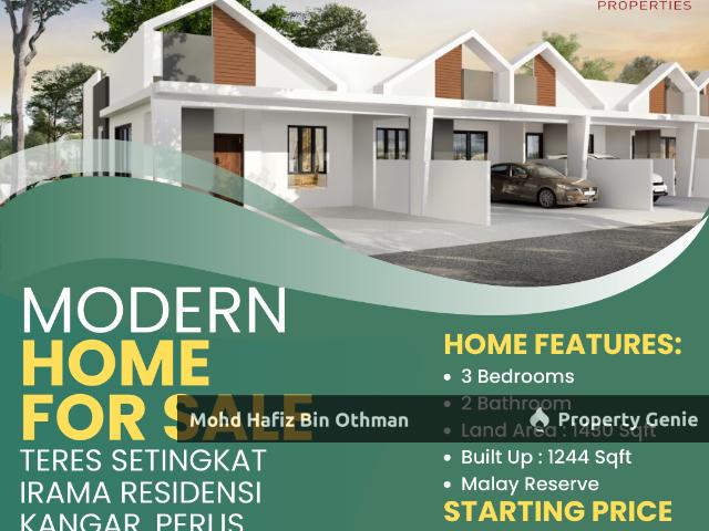 Terraced House for sale in Kangar, Perlis
