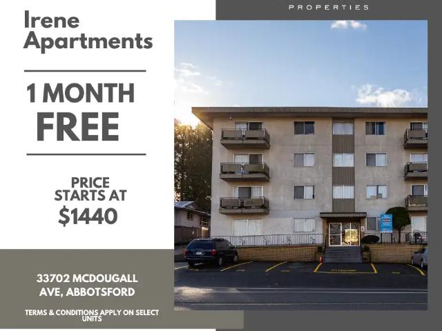 Apartment for rent in Abbotsford, British Columbia