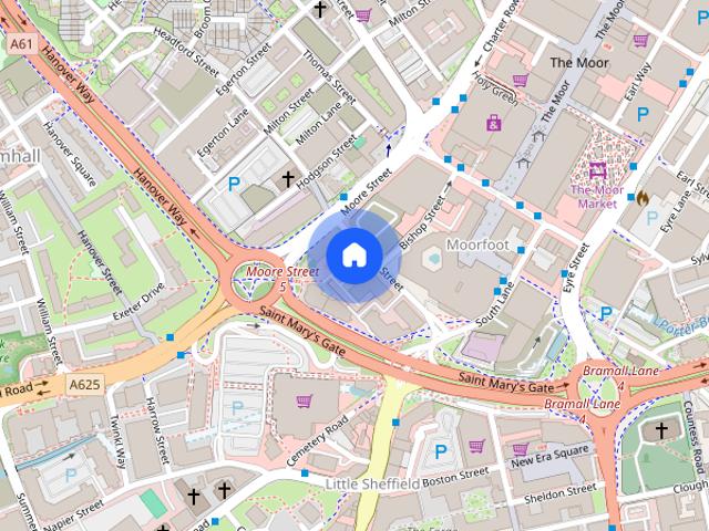Apartment for rent in The Moor Quarter, Sheffield