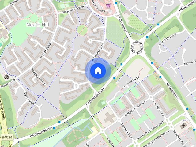 House for rent in Great Linford, Milton Keynes