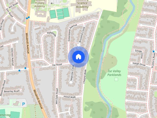House for rent in Ise Lodge, Kettering