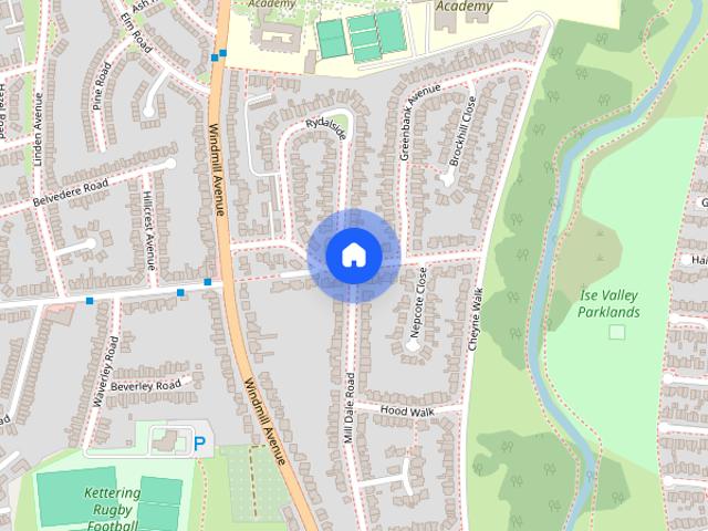House for rent in Ise Lodge, Kettering