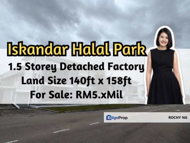 Warehouse for sale in Pasir Gudang, Johor Bahru