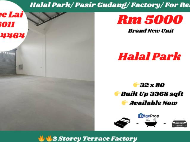 Warehouse for rent in Pasir Gudang, Johor