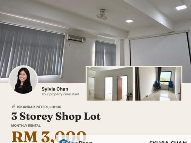 Shop for rent in Laksamana, Iskandar Puteri