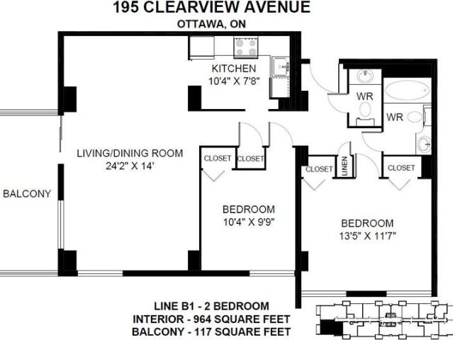 Apartment for rent in Mulhurst Bay, Ontario