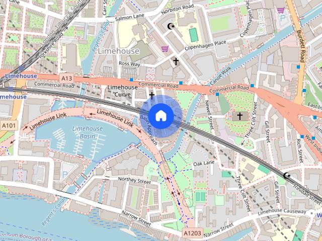 House for rent in Limehouse, Greater London