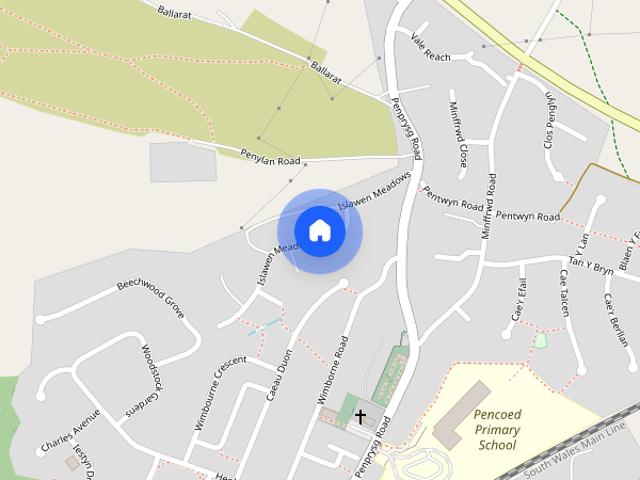House for rent in Pencoed, Wales