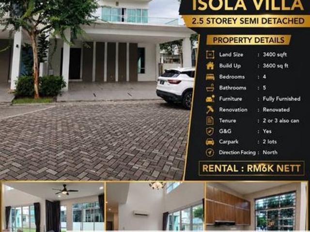 House for rent in Johore Bahru, Johor