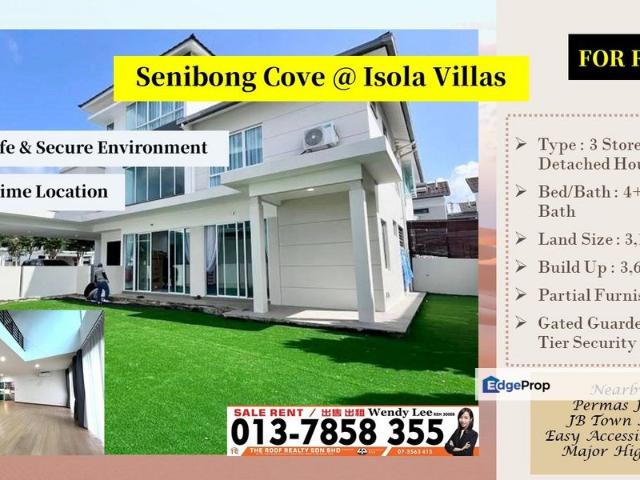 House for rent in Johore Bahru, Johor