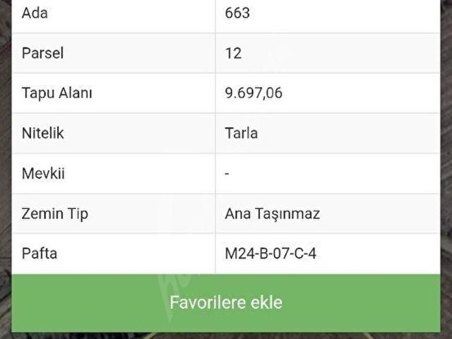 Keçiborlu içerisinde satılık Arsa