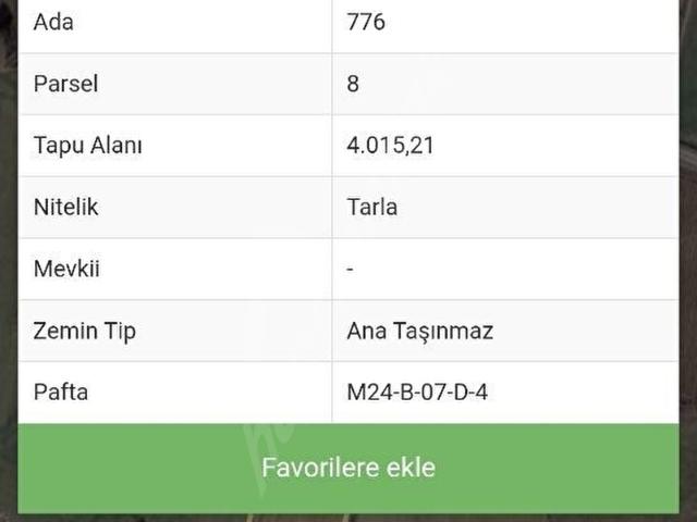 Keçiborlu içerisinde satılık Arsa
