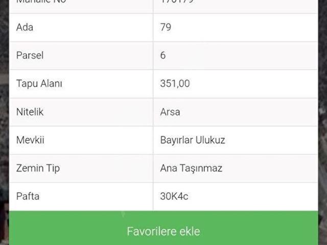 Binbirevler Mahallesi, Isparta Merkez içerisinde satılık Arsa