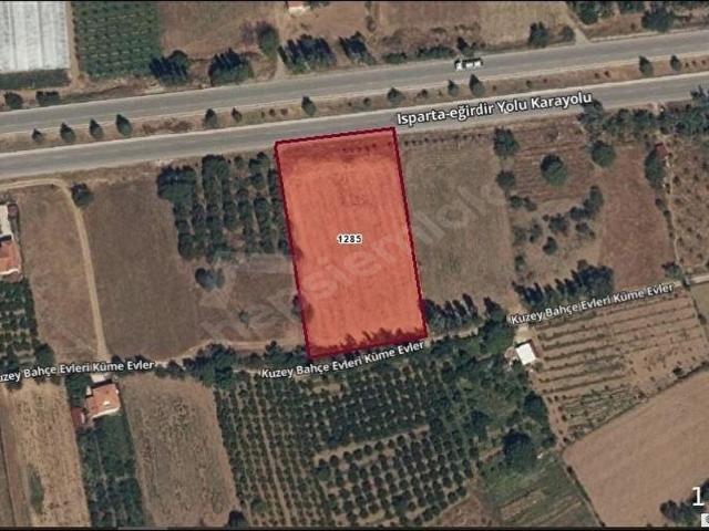 Küçük Gökçeli, Isparta Merkez içerisinde satılık Arsa