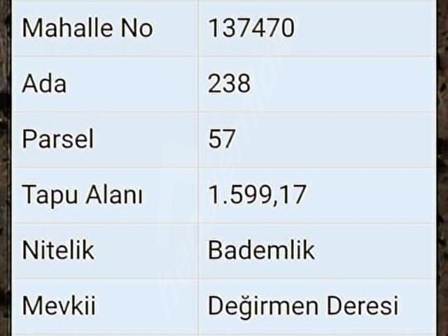 Yassıören, Senirkent içerisinde satılık Arsa