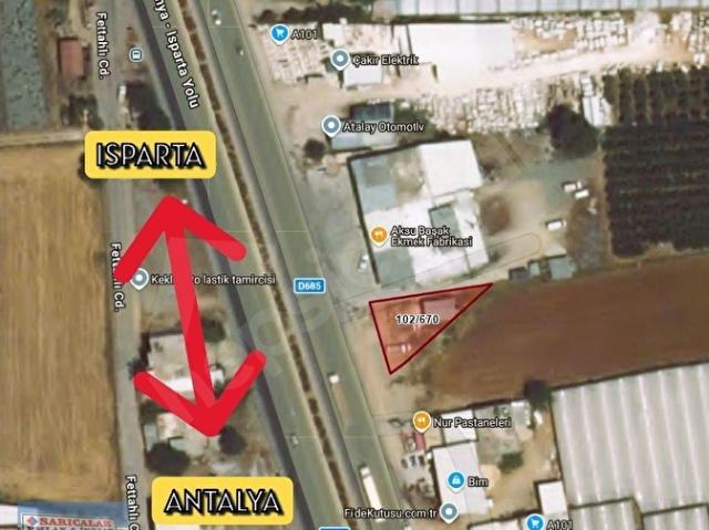Aksu, Antalya içerisinde satılık Arsa