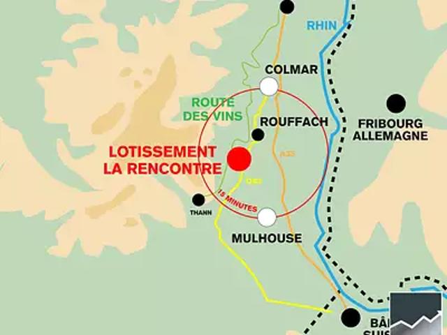 Terrain vente à Thann-Guebwiller, Issenheim