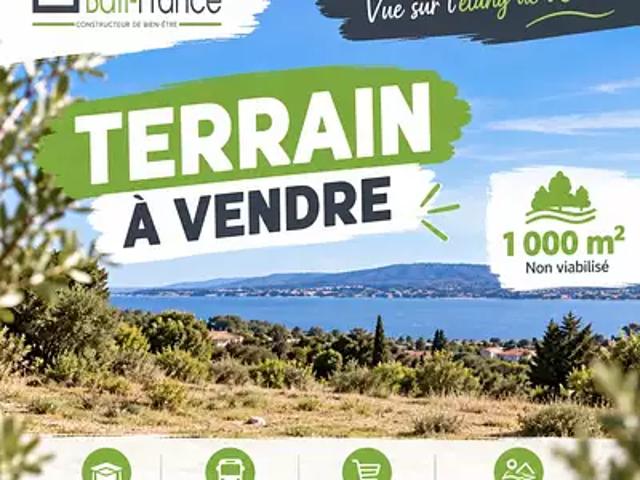 Terrain vente à Istres, Bouches-du-Rhône