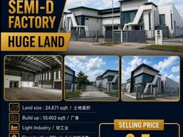 Warehouse for sale in Kulai, Johor