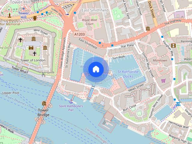 Apartment for rent in Tower Liberty, Wapping
