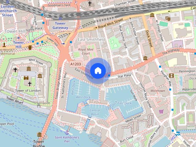 Apartment for rent in Tower Liberty, Wapping
