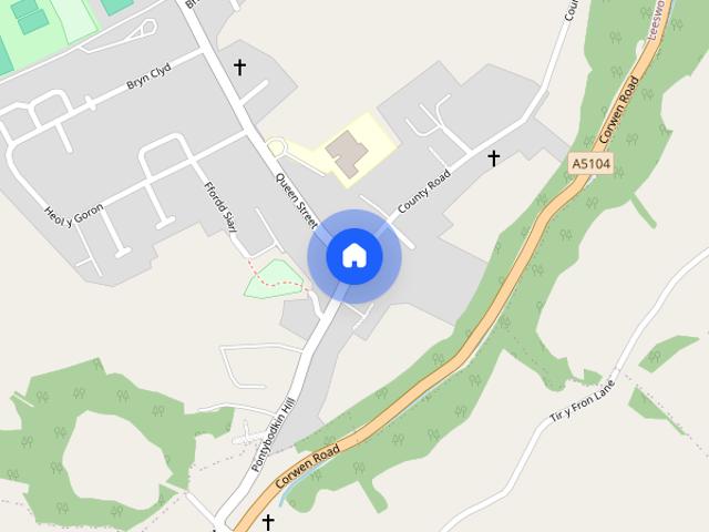 House for rent in Pontblyddyn, Wales