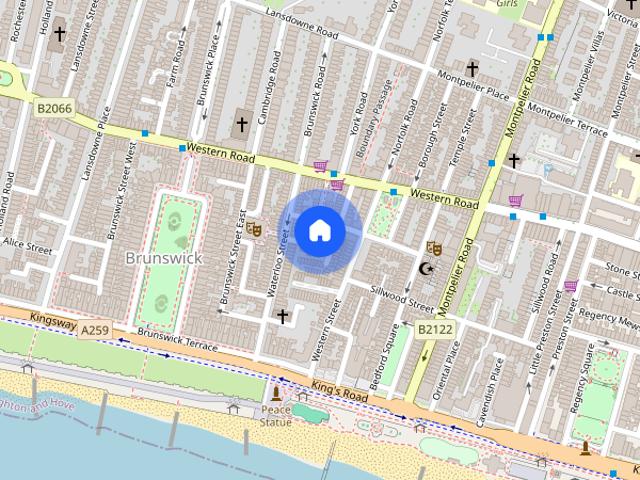 Apartment for rent in Brunswick, Hove
