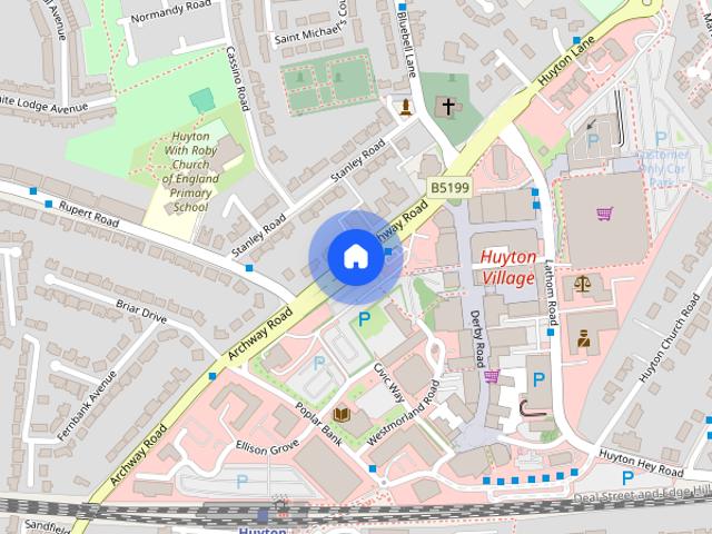 Apartment for rent in Huyton, Knowsley