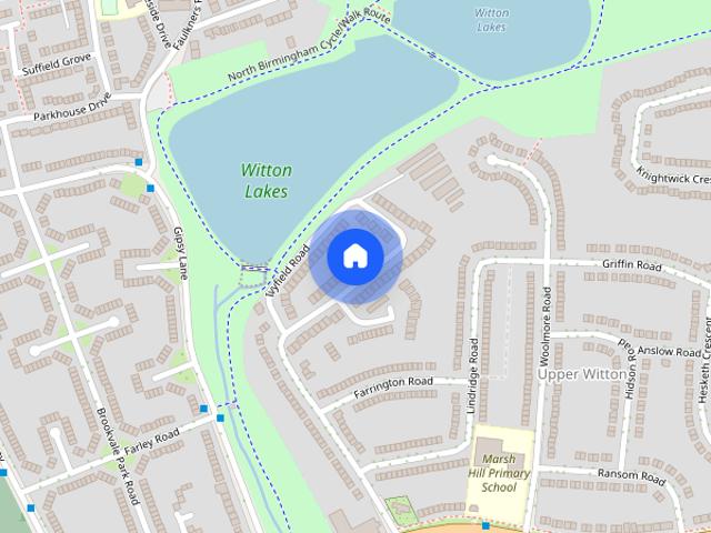 House for rent in Stockland Green, West Midlands