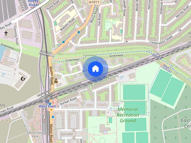 Apartment for rent in West Ham, Cat Hill