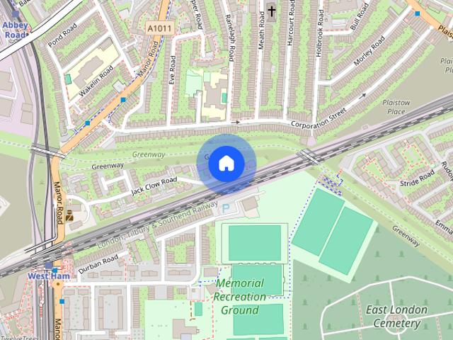 Apartment for rent in Mill Meads, Greater London