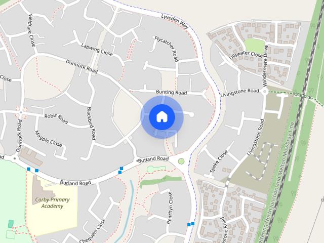 House for rent in Corby