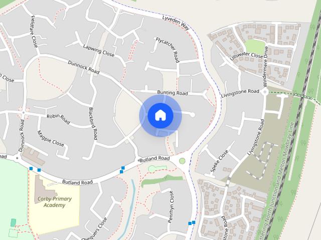 House for rent in Corby