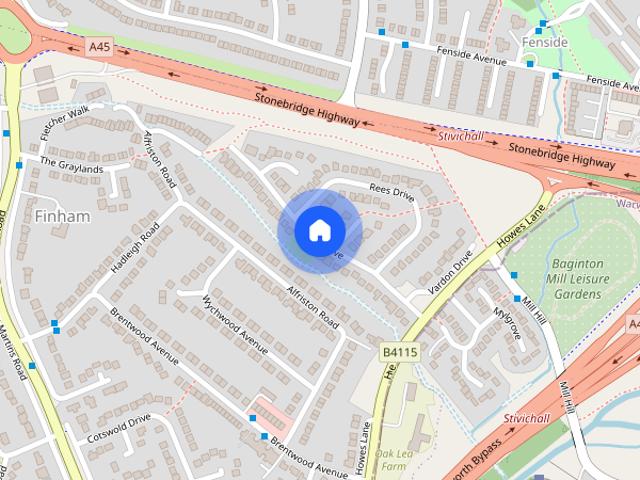 House for rent in Green Lane, Finham