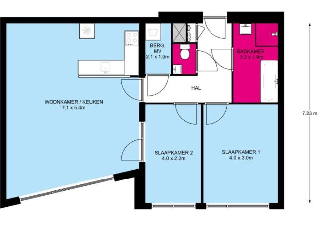 Appartement te huur in Almere-haven, Flevoland