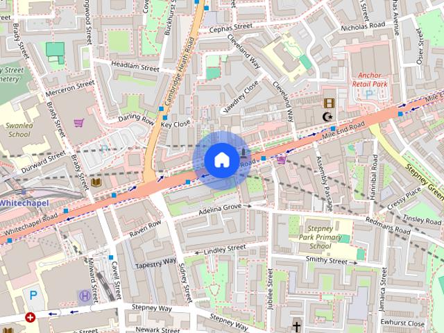 Apartment for rent in Stepney, Greater London