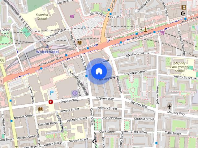 Apartment for rent in The Silk District, Greater London