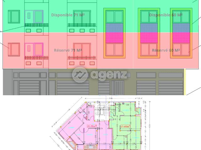 Appartement vente à Témara