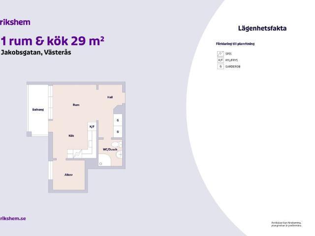 Lägenhet hyra i Västerås, Västmanland