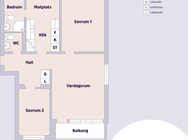 Lägenhet hyra i Pettersberg, Västerås