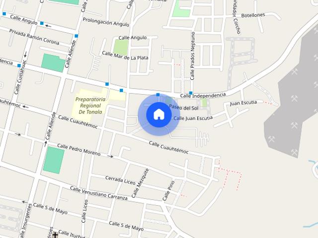Departamento en renta en Tonalá, Región Centro