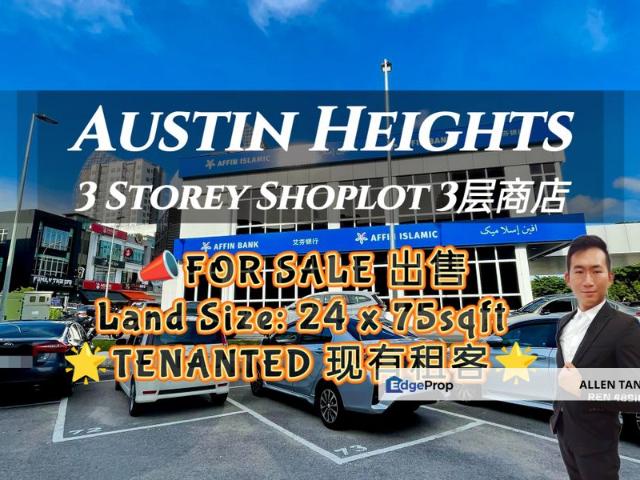 Shop for sale in Tebrau, Johor