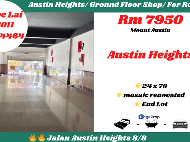 Shop for rent in Tebrau, Johor