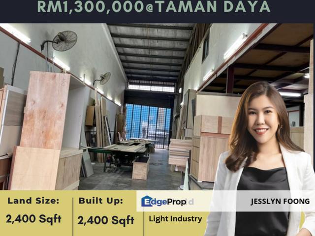 Warehouse for sale in Johore Bahru, Johor