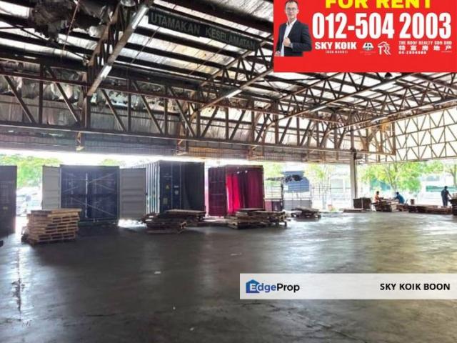Warehouse for rent in Wellesley, Penang